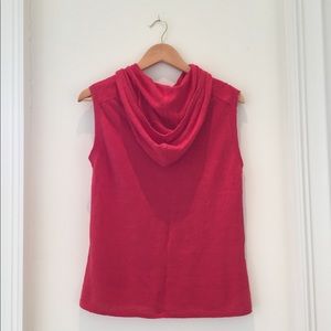 AX Sleeveless Hooded Sweater